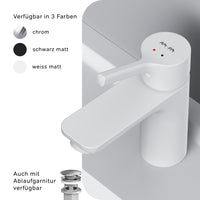 FXB02133 Bad Armatur X-Joy S Waschtischarmatur Wasserhahn, Weiß ampm-store.de