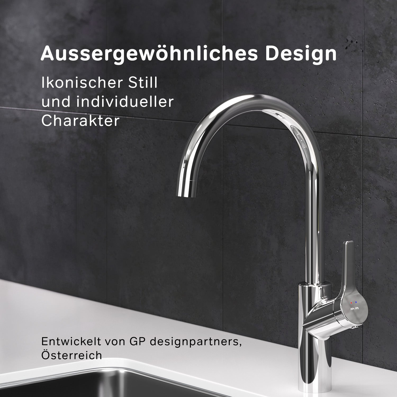 FXB07000 Küchenarmatur X-Joy S Spültischarmatur Küche Spültisch-Einhebelmischer ampm-store.de