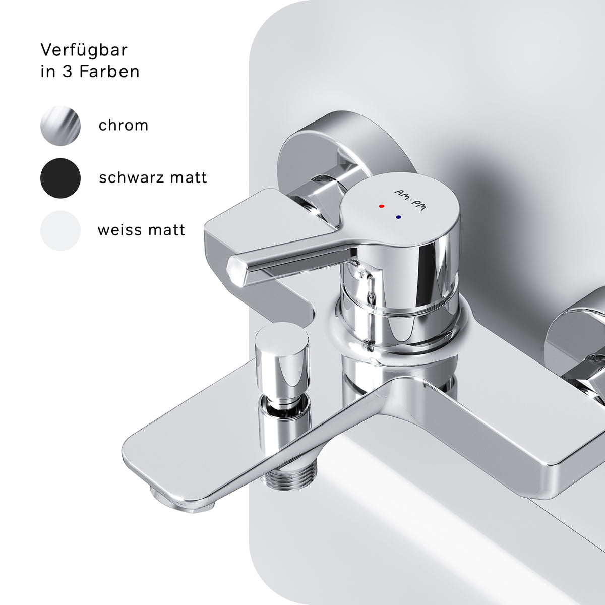 FXB10000 Wannenarmatur X-Joy S Mischbatterie Badewanne Wasserhahn Bad ampm-store.de