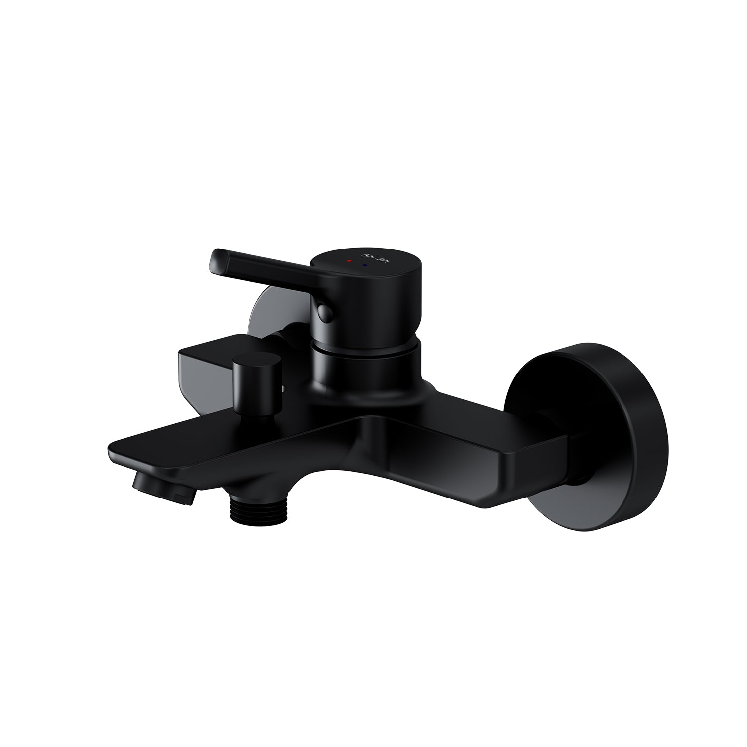 FXB10022 Wannenarmatur X-Joy S Mischbatterie Badewanne Wasserhahn Bad, Schwarz ampm-store.de