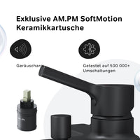 FXB10022 Wannenarmatur X-Joy S Mischbatterie Badewanne Wasserhahn Bad, Schwarz ampm-store.de
