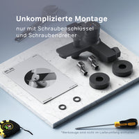 FXB10022 Wannenarmatur X-Joy S Mischbatterie Badewanne Wasserhahn Bad, Schwarz ampm-store.de