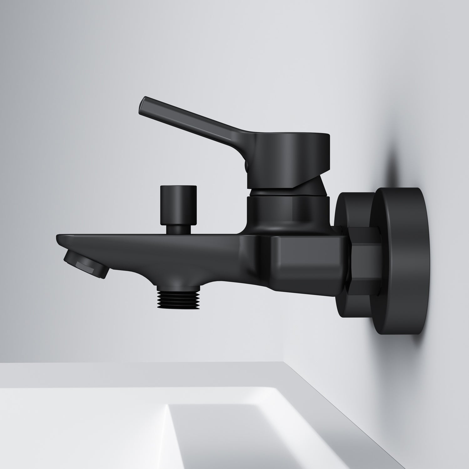 FXB10022 Wannenarmatur X-Joy S Mischbatterie Badewanne Wasserhahn Bad, Schwarz ampm-store.de