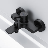 FXB10022 Wannenarmatur X-Joy S Mischbatterie Badewanne Wasserhahn Bad, Schwarz ampm-store.de
