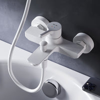FXB10033 Wannenarmatur X-Joy S Mischbatterie Badewanne Wasserhahn Bad, Weiß ampm-store.de