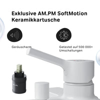 FXB10033 Wannenarmatur X-Joy S Mischbatterie Badewanne Wasserhahn Bad, Weiß ampm-store.de