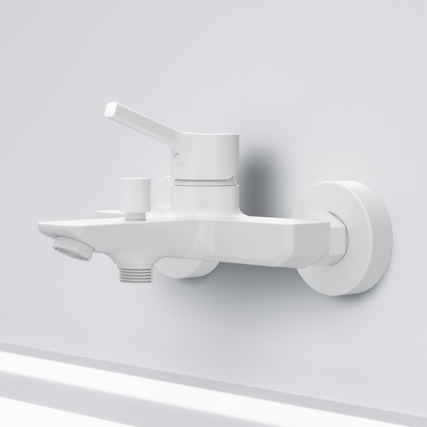FXB10033 Wannenarmatur X-Joy S Mischbatterie Badewanne Wasserhahn Bad, Weiß ampm-store.de