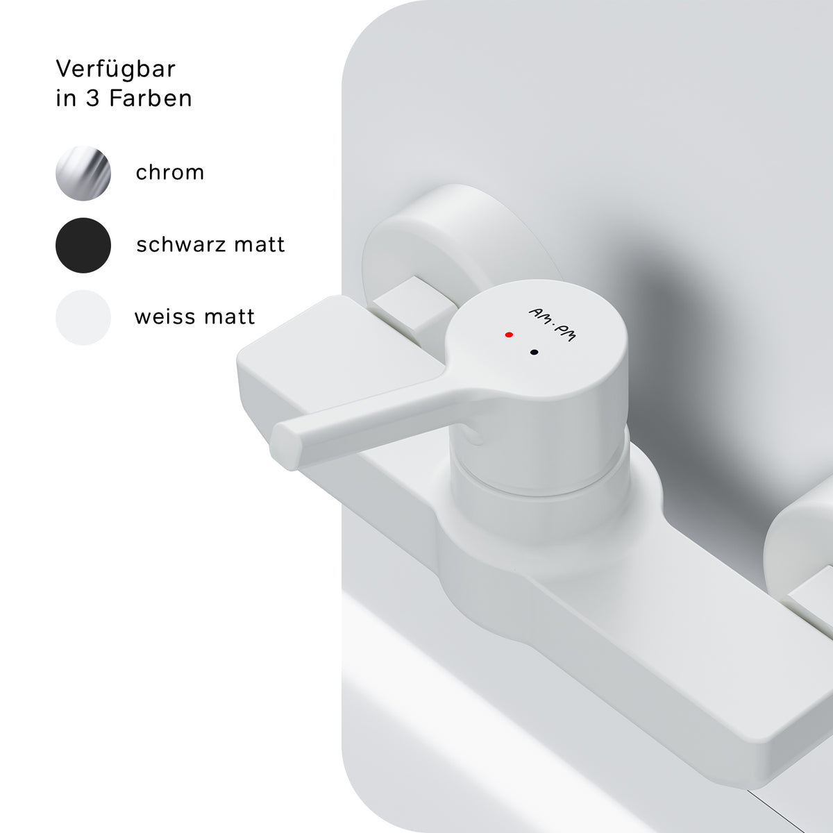FXB20033 Duscharmatur X-Joy S Brausearmatur Mischbatterie Dusche, Weiß ampm-store.de