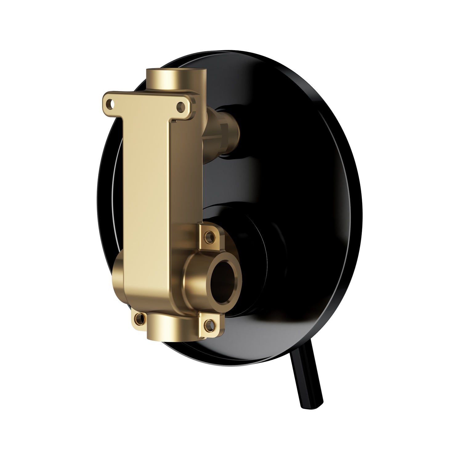 FXB45022 Wannenarmatur Unterputz X-Joy S Mischbatterie Badewanne Wandmontage Wasserhahn Bad, Schwarz ampm-store.de