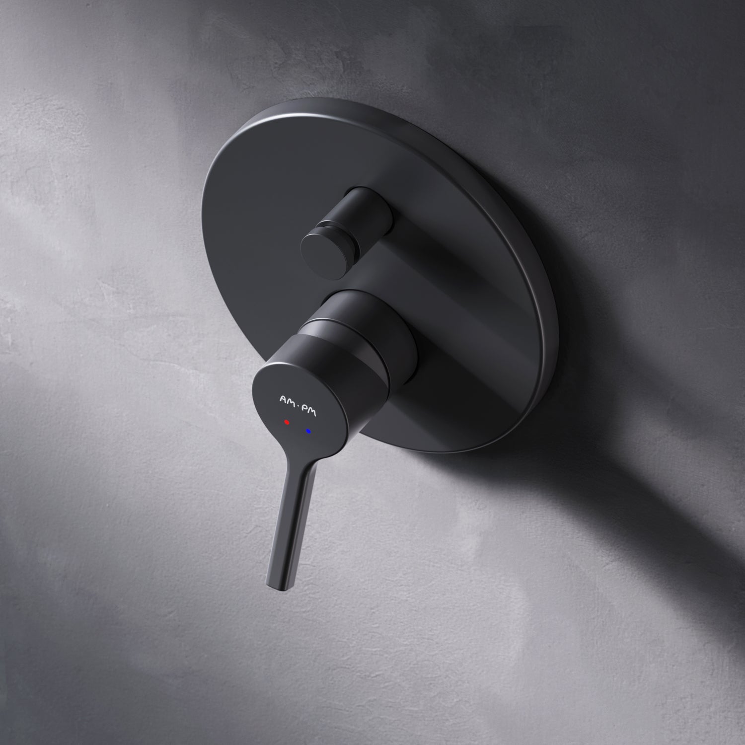 FXB45022 Wannenarmatur Unterputz X-Joy S Mischbatterie Badewanne Wandmontage Wasserhahn Bad, Schwarz ampm-store.de