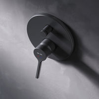 FXB45022 Wannenarmatur Unterputz X-Joy S Mischbatterie Badewanne Wandmontage Wasserhahn Bad, Schwarz ampm-store.de