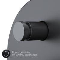 FXB45022 Wannenarmatur Unterputz X-Joy S Mischbatterie Badewanne Wandmontage Wasserhahn Bad, Schwarz ampm-store.de