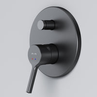 FXB45022 Wannenarmatur Unterputz X-Joy S Mischbatterie Badewanne Wandmontage Wasserhahn Bad, Schwarz ampm-store.de