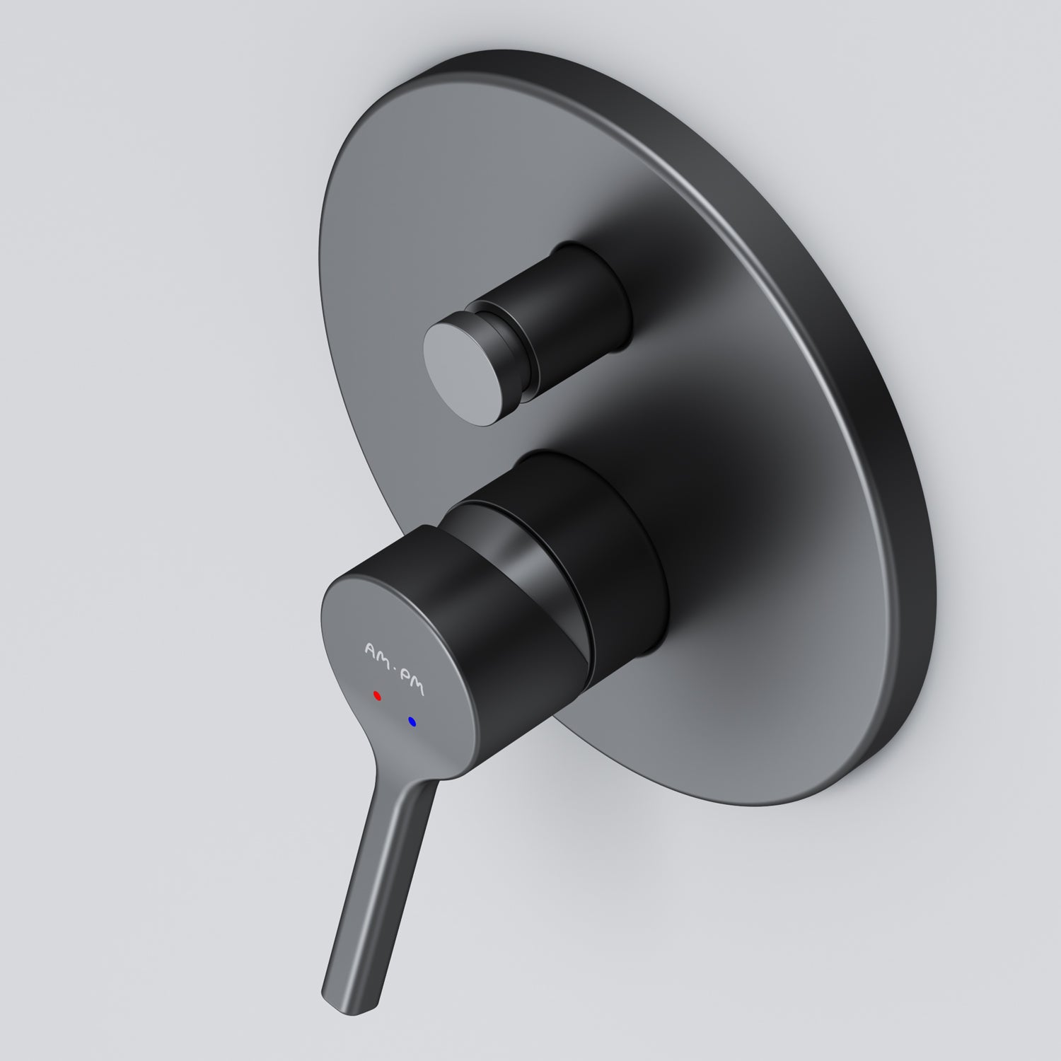 FXB45022 Wannenarmatur Unterputz X-Joy S Mischbatterie Badewanne Wandmontage Wasserhahn Bad, Schwarz ampm-store.de