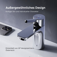 FXB82100 Bad Armatur X-Joy S Waschtischarmatur mit Klick-Ablaufgarnitur Wasserhahn ampm-store.de