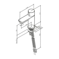 FXT02500 Bad Armatur X-Joy TouchReel Waschtischarmatur Wasserhahn ampm-store.de
