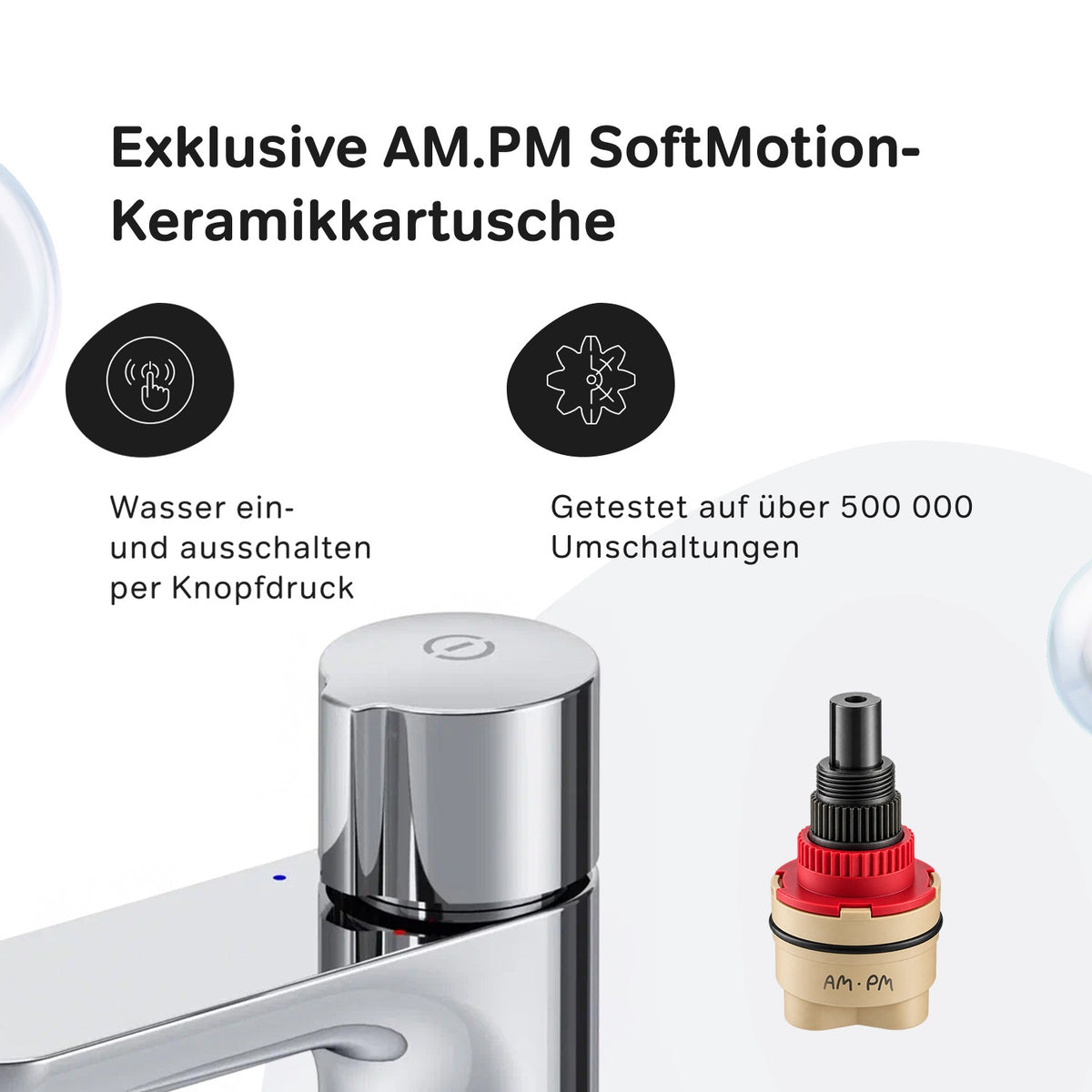 Waschtischarmatur X-Joy TouchReel – FXT02500