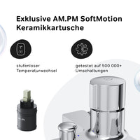 FXT10500 Wannenarmatur X-Joy TouchReel Mischbatterie Badewanne Wasserhahn Bad ampm-store.de