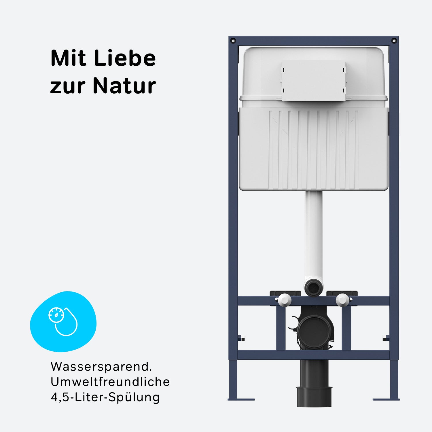 II12707 ProC Unterputzspülkasten für Wandmontage (ohne Drückerplatte) ampm-store.de