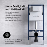 IIS90251.NA1700 Set: Wand-WC + Vorwandelement + Drückerplatte ampm-store.de