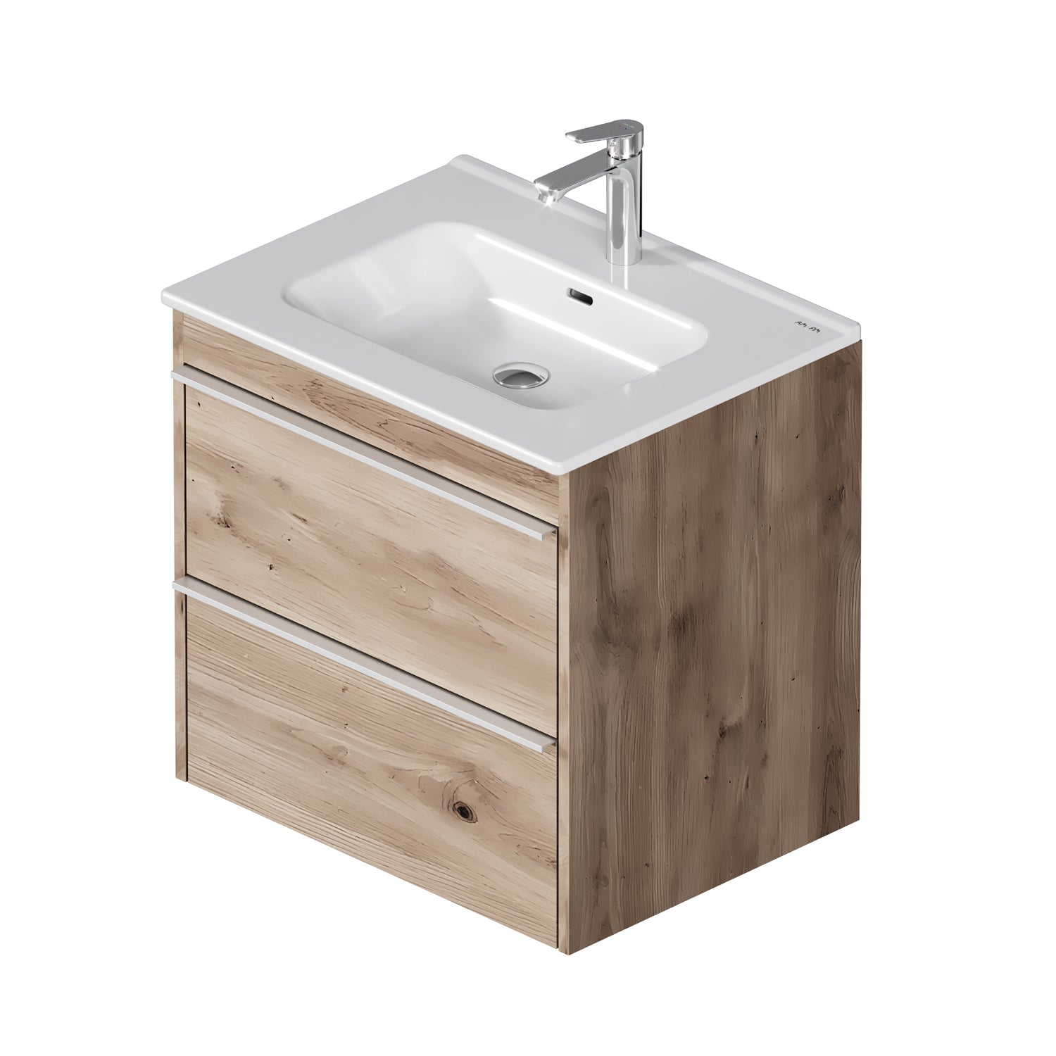 Meuble sous-vasque HIT MTA-FHX0602HF-WCC0602WG