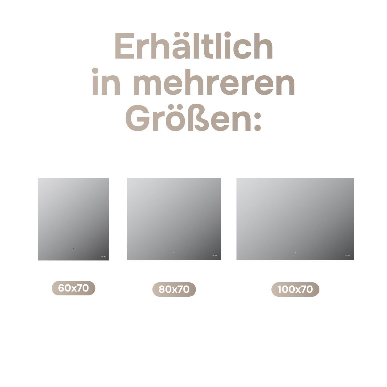 MTAMOX10601S LED-Spiegel 60 cm Hit - dimmbar, Touchless, Anti-Beschlag