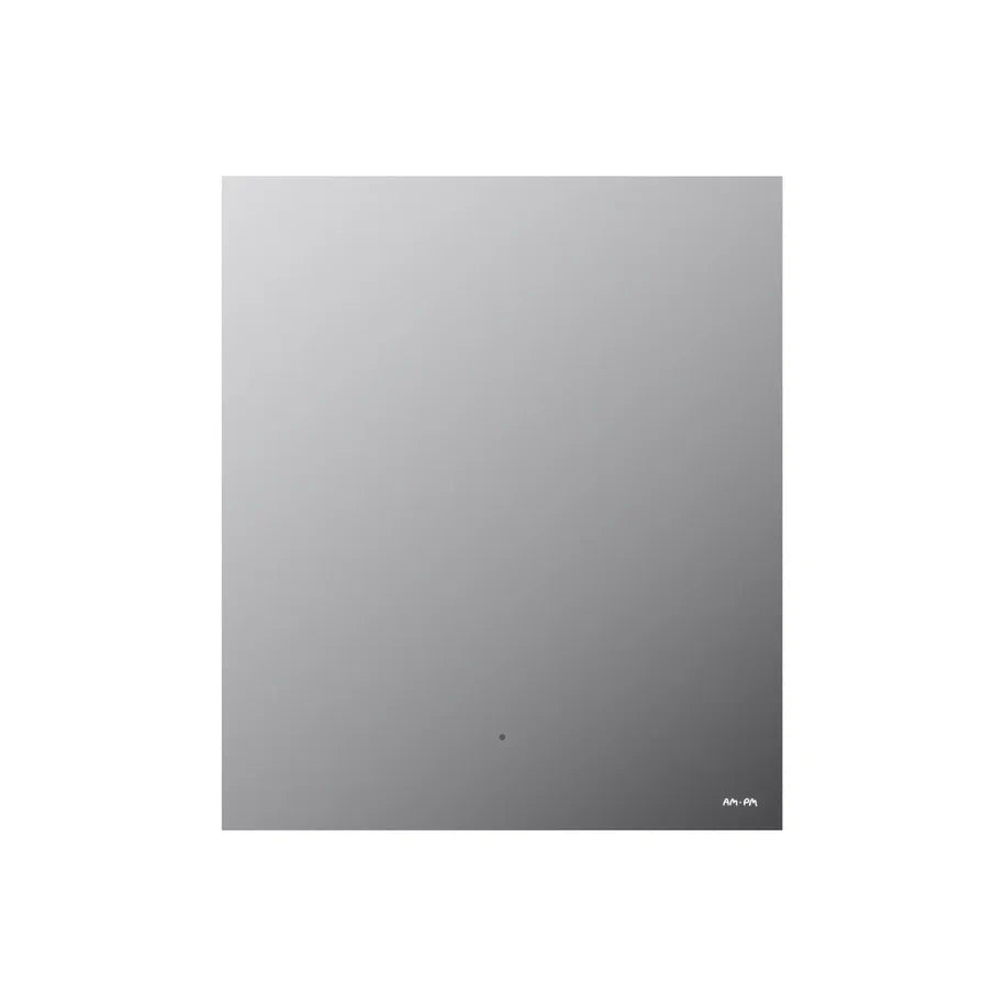 Ensemble de meubles de salle de bains avec lavabo et miroir de salle de bains LED, 60 cm, 2 portes, blanc brillant–MPA0601WGCMO1